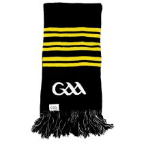 GAA SCORE MORE SCARF BLACK AND AMBER