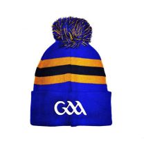GAA Beanie Dark Blue Dark Gold County and Club Colours 