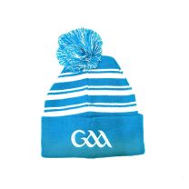 GAA Beanie Light Blue & White BEANIEBLUW-1