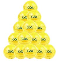 12 GAA footballs prepumped blue 