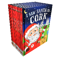 I Saw Santa In Cork Hardcover Storybook 