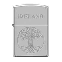 Zippo Ireland Tree Of Life Lighter 