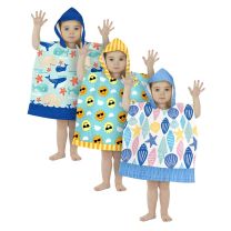 Mini Kids Hooded Poncho Pal Beach, Bath Towels - Assorted Designs BIT205675 5023674205668

