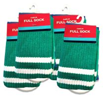 Kids Long Socks Green Carton 12 units 