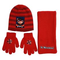 Ladybug 3 Pcs Set (Hat, Scarf & Gloves)  ML02253