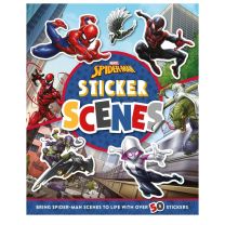  Bring thrilling Spider-Man moments to life in this amazing sticker scenes book!

