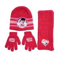 Minions 3 Pcs Set (Hat, Scarf & Gloves) Girls UN02267