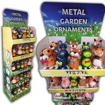 metal garden ornaments 48 units 