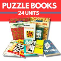 puzzle books 24 units