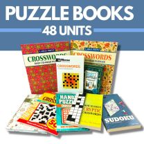 48 Adult Puzzle Books Bundle PUZZLEBOOKS 
