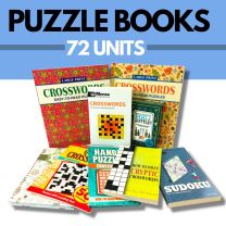 72 Adult Puzzle Books Bundle PUZZLEBOOKS