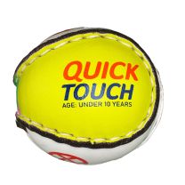 GAA SCORE MORE Quick Touch Yellow Kids Hurling Sliotar  QTOUCHY