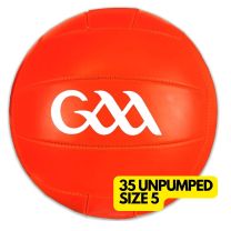 gaa football red 35 unpumped