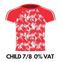 SCORE MORE Training Jersey Jnr Size 7/8 Red no VAT