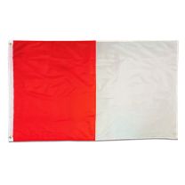 Red & White Flag 5x3