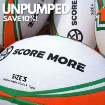 Rugby Ball 30 pce unpumped size 3