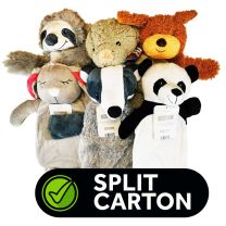 SAV179266 Hot water bottle 6 cute designs SPLIT CARTON OPTION 