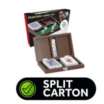 SC171524 PLAYING CARD SET SPLIT CARTON OPTION 
