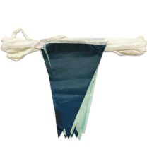 Bunting Sky Blue & Navy 10m