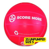 SCORE MORE RECYCLED FOOTBALL PINK 70% RECYCLED RUBBER