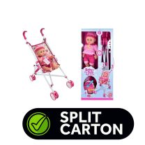 Baby Doll Stroller Playset scTY4318