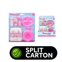 SCTY4329 10Pc Baby Dolls Accessories Playset  SPLIT CARTON 