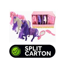 3 Pce Flock Unicorns & Accessories SCTY9708