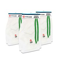 Score More gaelic Games shorts 12 units 3sizes GREEN and white 