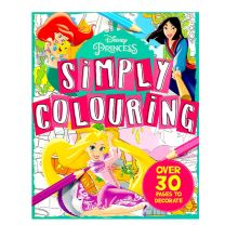 disney princess simply colouring 