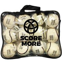 score more wall ball size 5 white 12 pack 