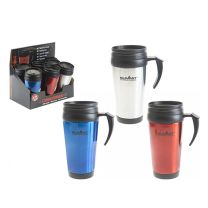 663049 Summit 400ML Commuter Mug 3 Assorted Colours

