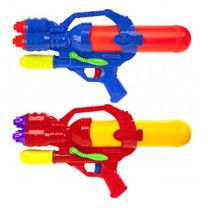SUPER PUMP TRIPLE SQUIRTER WATER GUN 15"