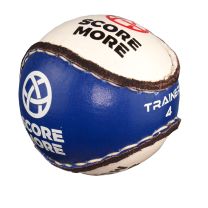 GAA SCORE MORE All Weather Hurling Training Sliotar 4 Blue & White SLIOTARBW