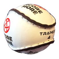 GAA SCORE MORE All Weather Hurling Training Sliotar 4 White  SLIOTAR