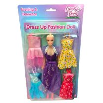 Doll With 4 Dresses TY6430