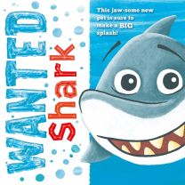  Wanted Shark Picture Flat Storybook 0% VAT 