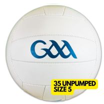 GAA GAELIC FOOTBALL SIZE 5 white x 35 