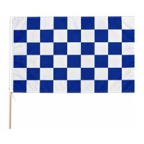 Score More Flag with Pole 3x2 ft Royal Blue & White SMFRBWCH3X2
