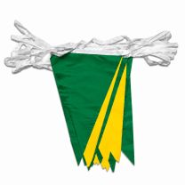 Green & Yellow Bunting 10m 