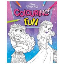 Disney Princess Colouring fun