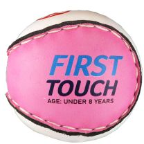 GAA SCOREMORE First Touch Pink Kids Hurling Sliotar FTOUCHP