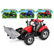 Friction Tractor Toy with Front Implements 2 ALL