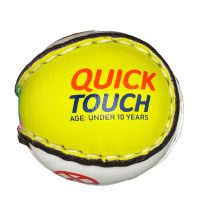 GAA SCORE MORE Quick Touch Yellow Kids Hurling Sliotar QTOUCHY