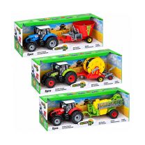 Tractor /Trailer 3 Asst Designs -friction power 83018