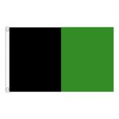 Score More Large Flag 5 x 3 Black and Green 