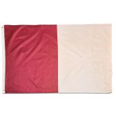 Score More Large Flag 5 x 3 ft Maroon and White