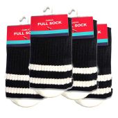 Kids Long Socks Black Carton 12 units 