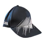 GAA Baseball Cap Black & White