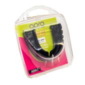 OPRO GAA SNAP-FIT Mouthguard Adult Jet Black