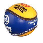 SCORE MORE Training Sliotar Size 4  Blue & Gold